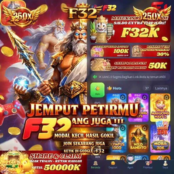 F32 Slot Anti Rungkad Indonesia
